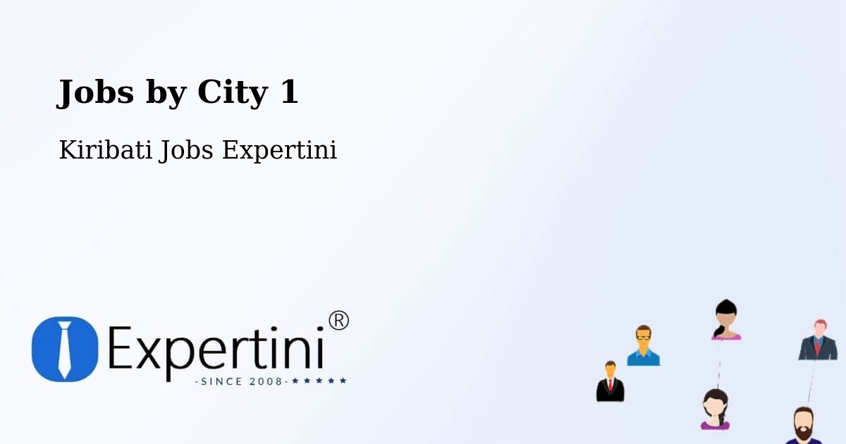 City Jobs in Kiribati - Expertini