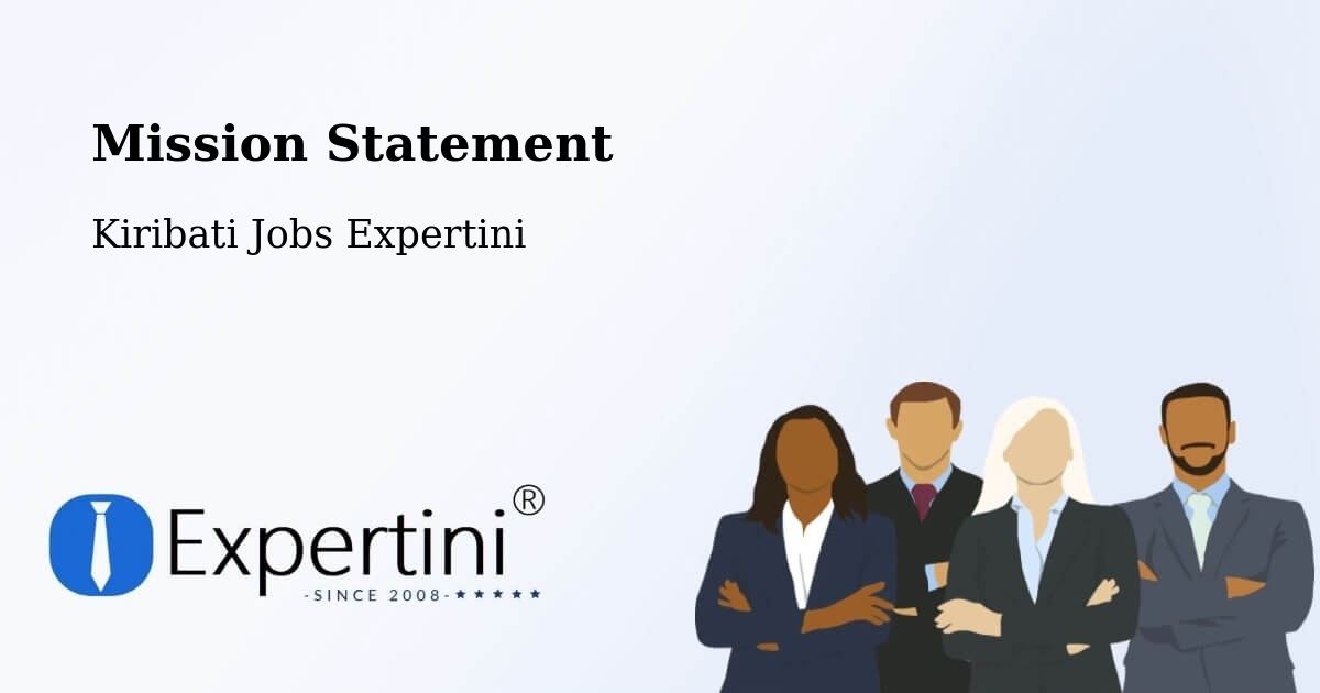 Corporate Mission – Onotoa - Kiribati Jobs Expertini