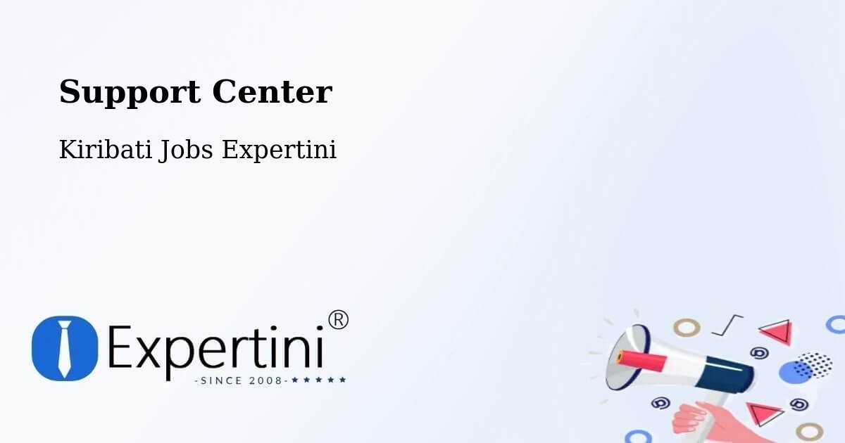 Support Services – Onotoa - Kiribati Jobs Expertini